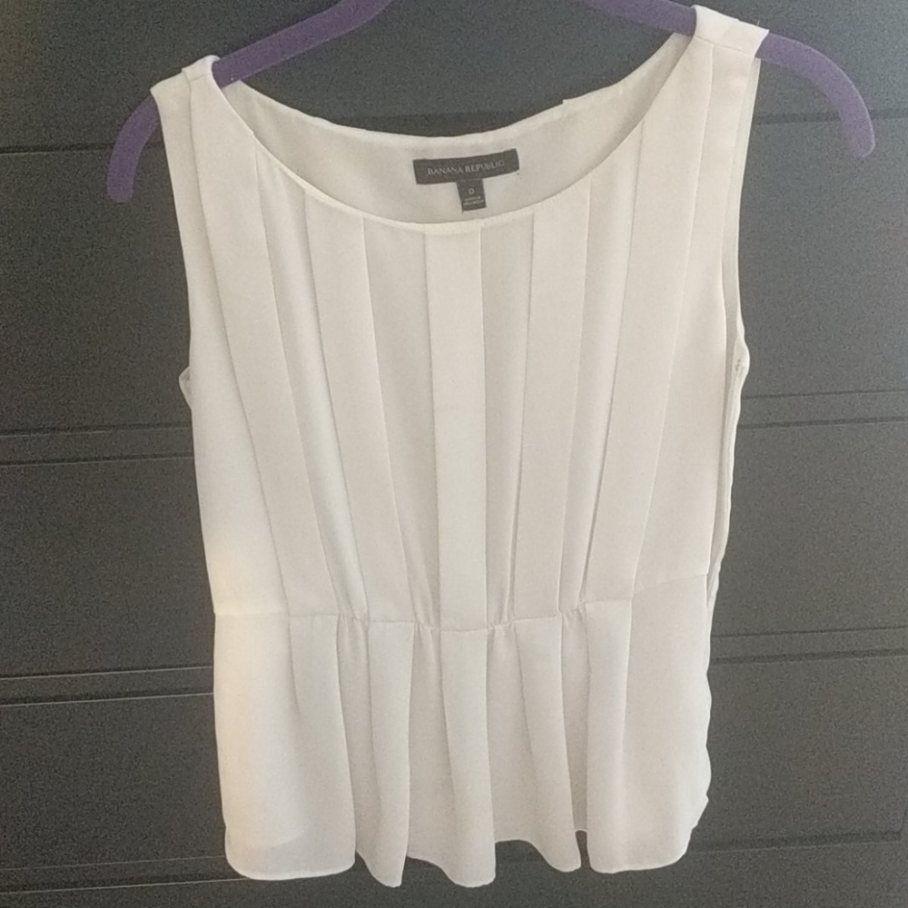 Banana Republic Work Sleeveless Blouse